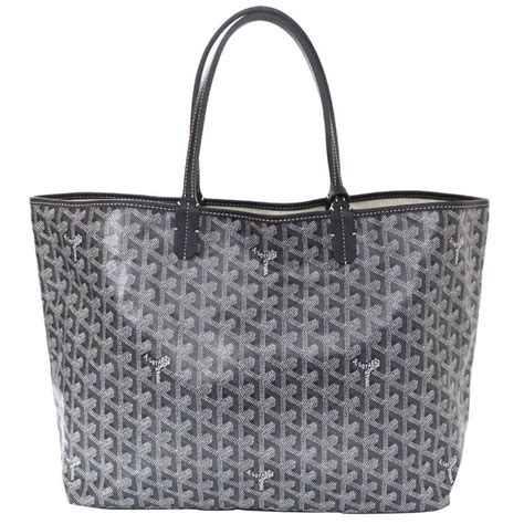 goyard bag gray|goyard tote bag size.